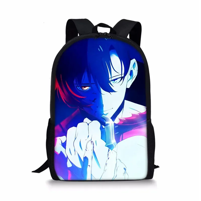 j'ai mis à niveau du sac à dos solo leveling seul, sac à dos universel imprimé pour écoliers et enfants