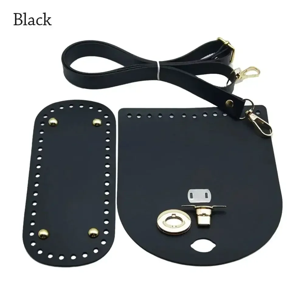 sac à main astronomique en cuir pu, sangle initiée, ensemble tissé pour bricolage, accessoires de sac à dos faits à la main, 1 pièce, 3 pièces