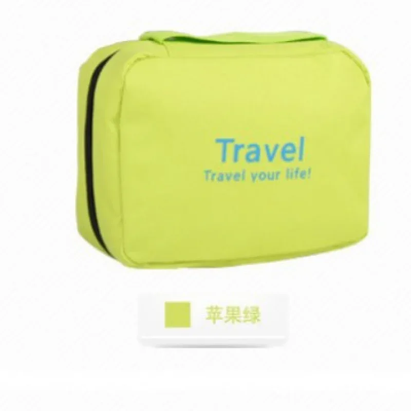sac de toilette de voyage suspendu pour femmes, grande capacité, imperméable, organiseur de maquillage, sac de rangement de voyage pliable et portable