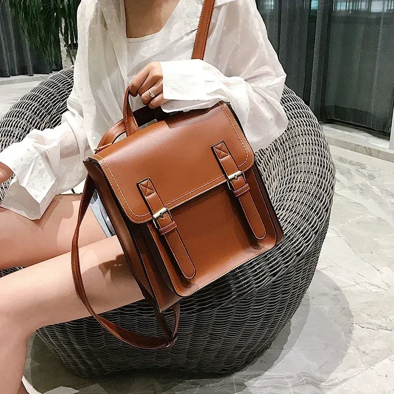nouveau solide doux compartiment intérieur sacs à dos 2026 offre spéciale décontracté rabat poche sacs pour femmes intérieur fermeture éclair poche sacs à dos