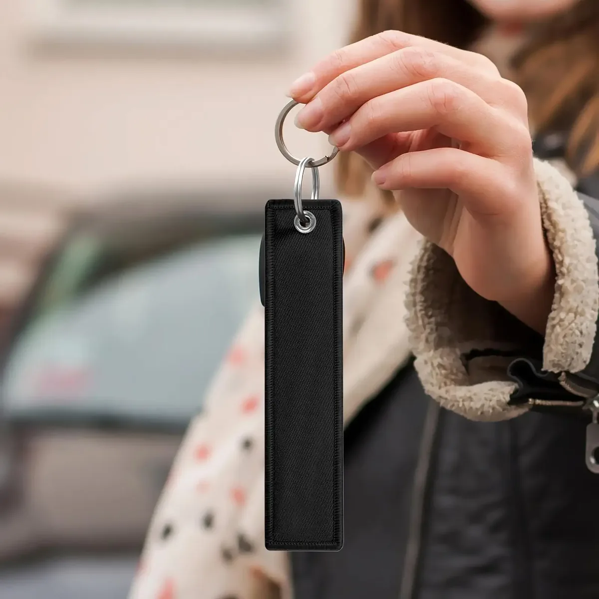 1 étiquette de bagage personnalisée avec logo et nom, idéale pour valise, sac à dos, sac, téléphone, voiture