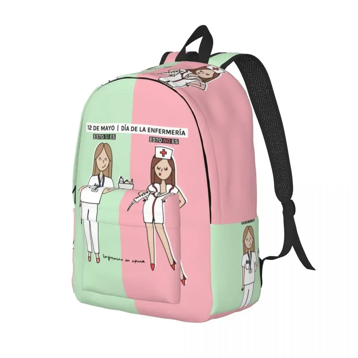 sac à dos léger pour infirmière et médecin, sac à dos cool pour lycée, sac à dos pour ordinateur portable, sac lancé, 1 sac à dos