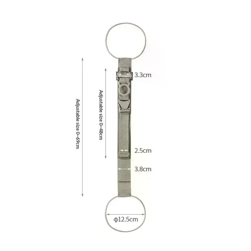 sangle de bagage multifonctionnelle réglable avec porte-bouteille pour les voyages, les affaires et les trajets quotidiens