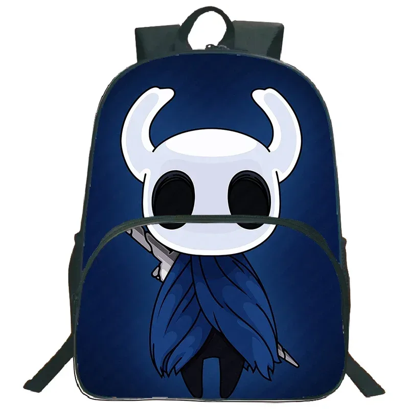 sac d'école léger sac à dos de chevalier creux jeu de dessin animé impression cartable pour enfants sac à dos de grande capacité garçons filles sac à dos de voyage