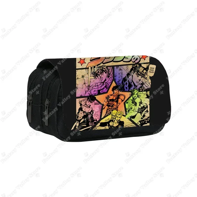 trousse à cosmétiques kujo kira yoshikage pour femmes, trousse à crayons, boîte à crayons scolaire, anime jojo ives arre adventure, killer calls een