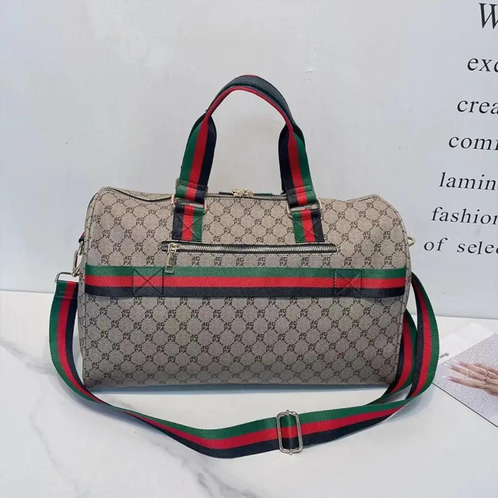 sac de voyage unisexe tendance grande capacité, sac à bandoulière polyvalent de marque de luxe, sac à main de 