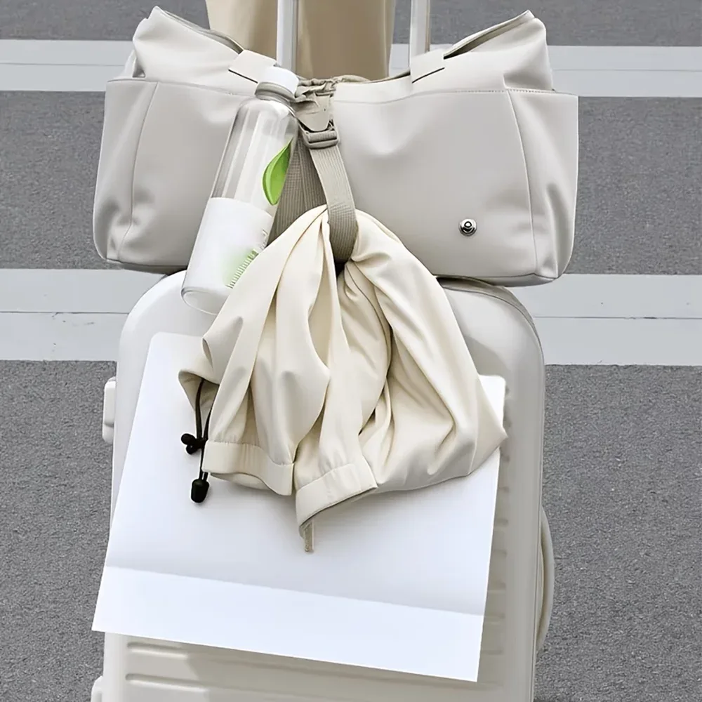 sangles de bagages réglables 2-en-1 robustes avec boucle à dégagement rapide, attaches de voyage antidérapantes et anti-perte pour valises