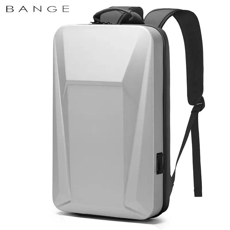 bange sac à dos multifonction série coque dure hommes anti-vol étanche ordinateur portable mâle sac à dos mot de passe d'affaires