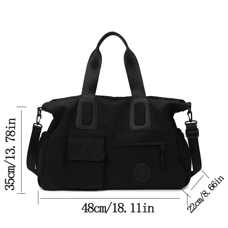 sacs à main de voyage pour femmes de grande capacité poches multiples sac à bandoulière de sport de voyage en nylon pour femmes bolsa mujer ж dön yisмка sac