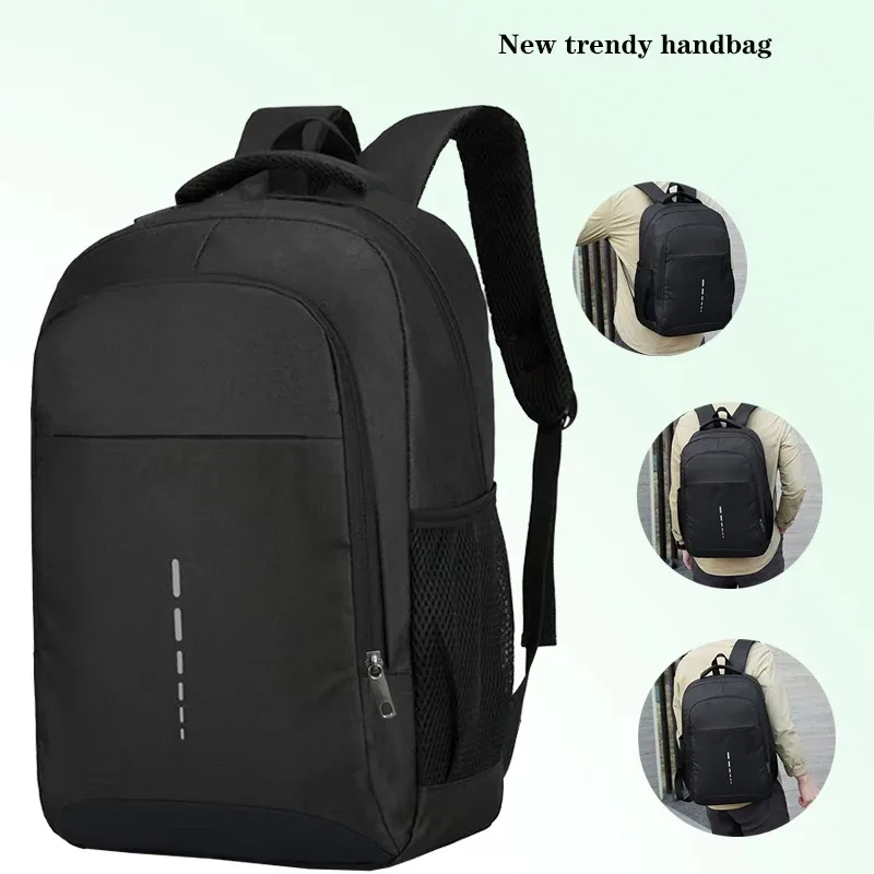 sac à dos élégant tête de cahier unisexe multi-poches durable et léger pour les voyages d'affaires, les voyages scolaires et les déplacements quotidiens