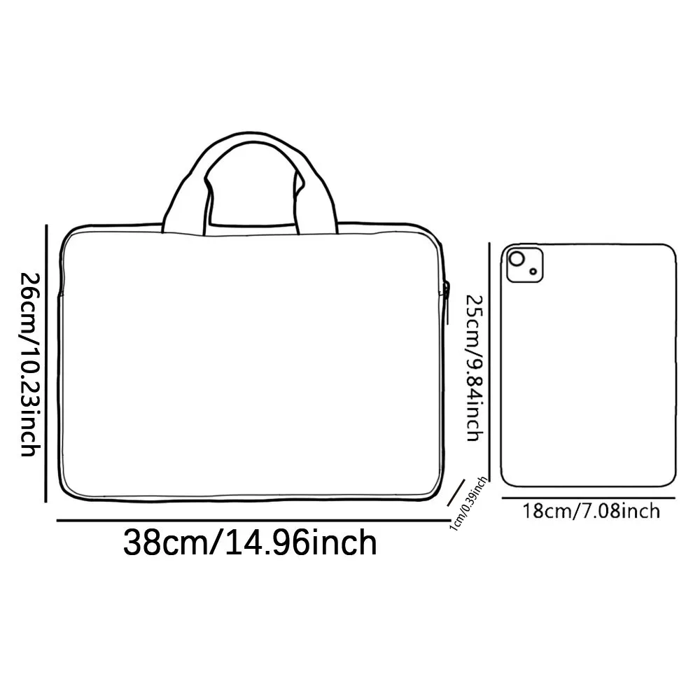 sac à main pour ordinateur portable avec imprimé chat, résistant aux chocs, sac de transport portable avec poignée pour ordinateur portable, voyage, école
