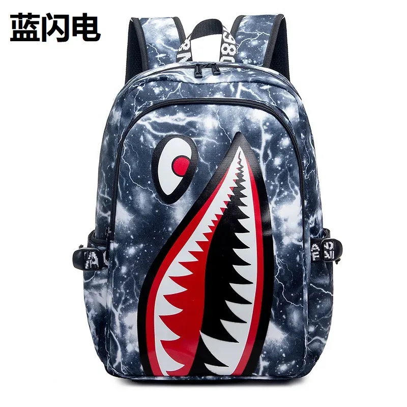 sacs à dos impressions de bouche de décodage cool, sacoches d'université solomon pour garçons, cartables unisexes, sacs imperméables pour étudiants, sacs de grande capacité