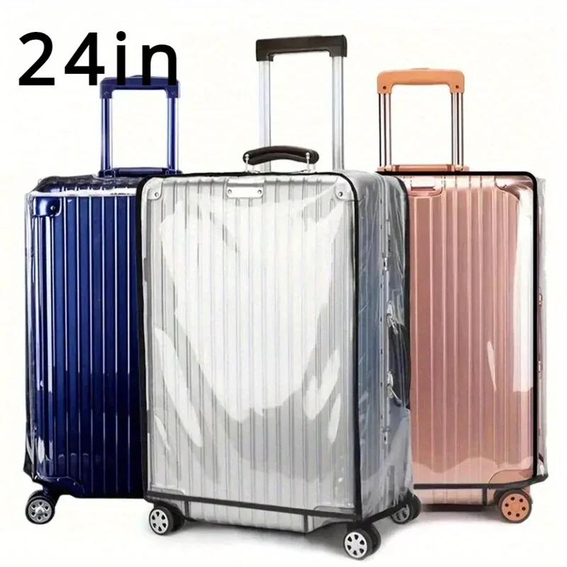 housse de protection pour bagages non tissée, 1 pièce, anti-poussière, valise à roulettes, résistante à l'usure, anti-rayures