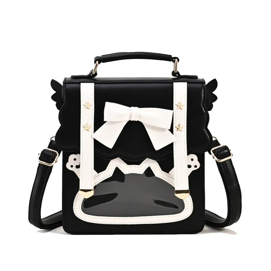 sac à dos à nœud doux pour étudiants japonais, uniforme jk vintage, itabag girls crossbody initié, cos gothic lolita, kawaii rucksack