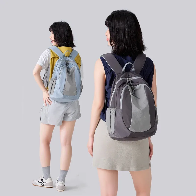 sac à dos polyvalent fouvor pour femme 2026, léger, imperméable, grande capacité, idéal cabine d'avion, color-block 3068-01