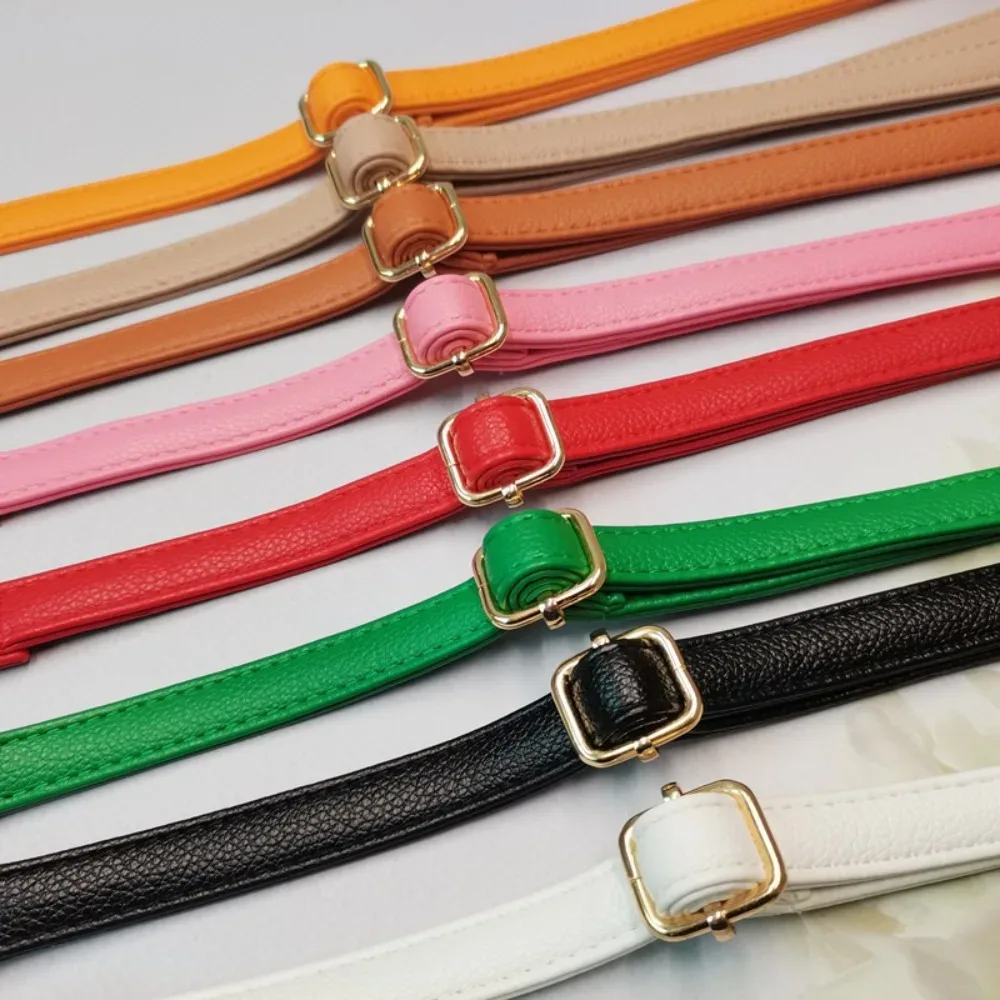 Sangle de sac à bandoulière en cuir PU, sangle de remplacement réglable pour sac à bandoulière, motif litchi, ceinture de sac à main détachable pour femmes