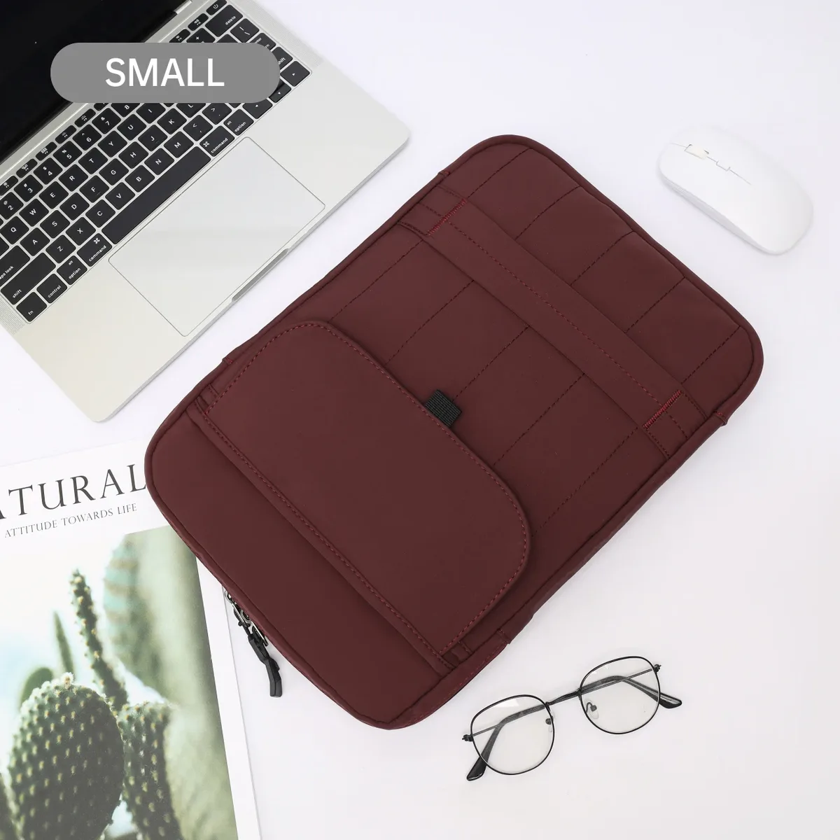 macbook air 13 pouces sac d'ordinateur 15 pouces m4 sac fourre-tout ipad pro tablette sac de rangement mallette d'affaires apple sac à bandoulière sac à main pour ordinateur portable 14 pouces