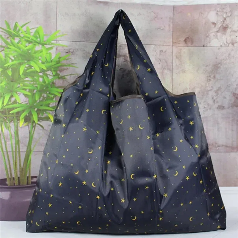 Sac de courses pliable épais, grande capacité, réutilisable, sac d'épicerie écologique, sac à bandoulière imperméable pour supermarché