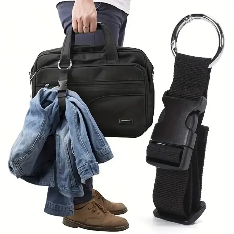 Sangle de bagage portable multifonction réglable, accessoires de voyage Li, sangles de sécurité antivol pour l'organisation des bagages