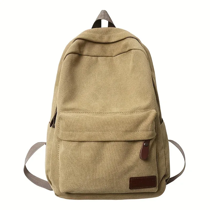 sac à dos réutilisable durable, sac en toile unisexe, sac pour ordinateur portable de bureau et de déplacement quotidien, sacs à dos de haute qualité, sac à bandoulière simple,