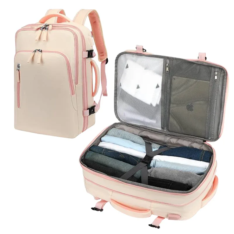 sac à dos de voyage 40l pour femmes et hommes, sac à dos de loisirs, grande capacité, multifonctionnel, sac à dos pour ordinateur portable tout-en-un