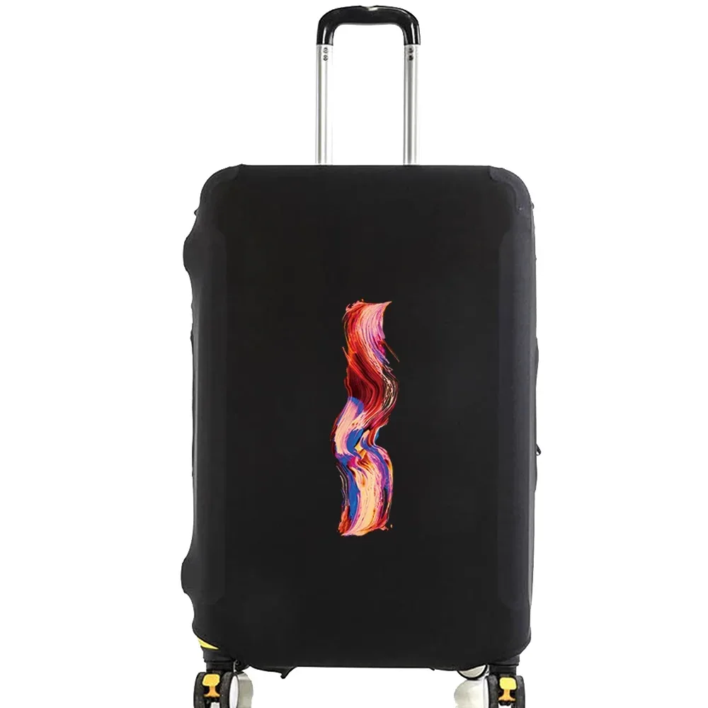 juste de protection pour bagages, peinture à la mode, série 26 lettres, motif de valise, sacs à poussière élastiques, étui, accessoires de voyage, 18-28 po