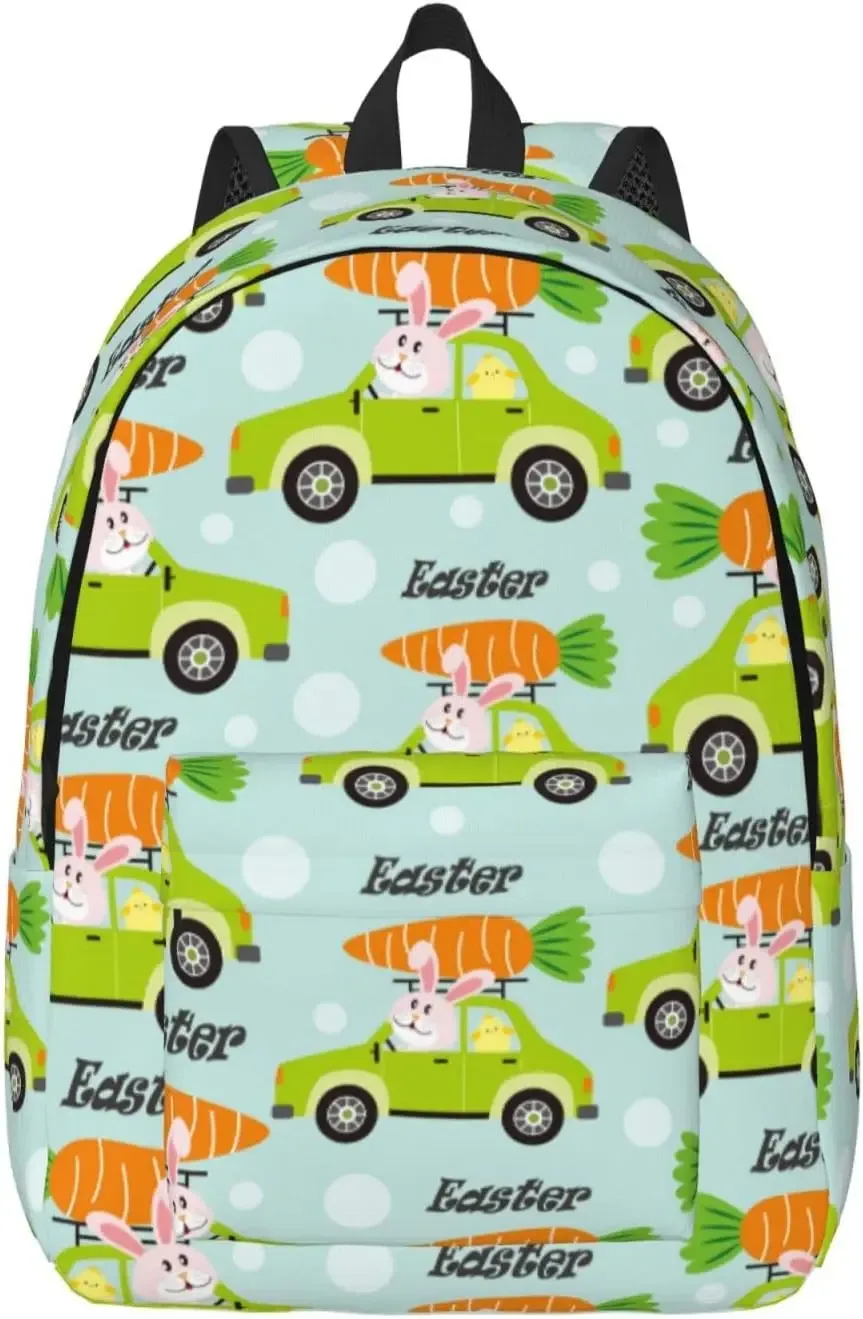sac à dos en toile de dessin animé léger pour hommes et femmes, sac de voyage décontracté, sac à dos extérieur, sac à dos pour ordinateur portable, camion