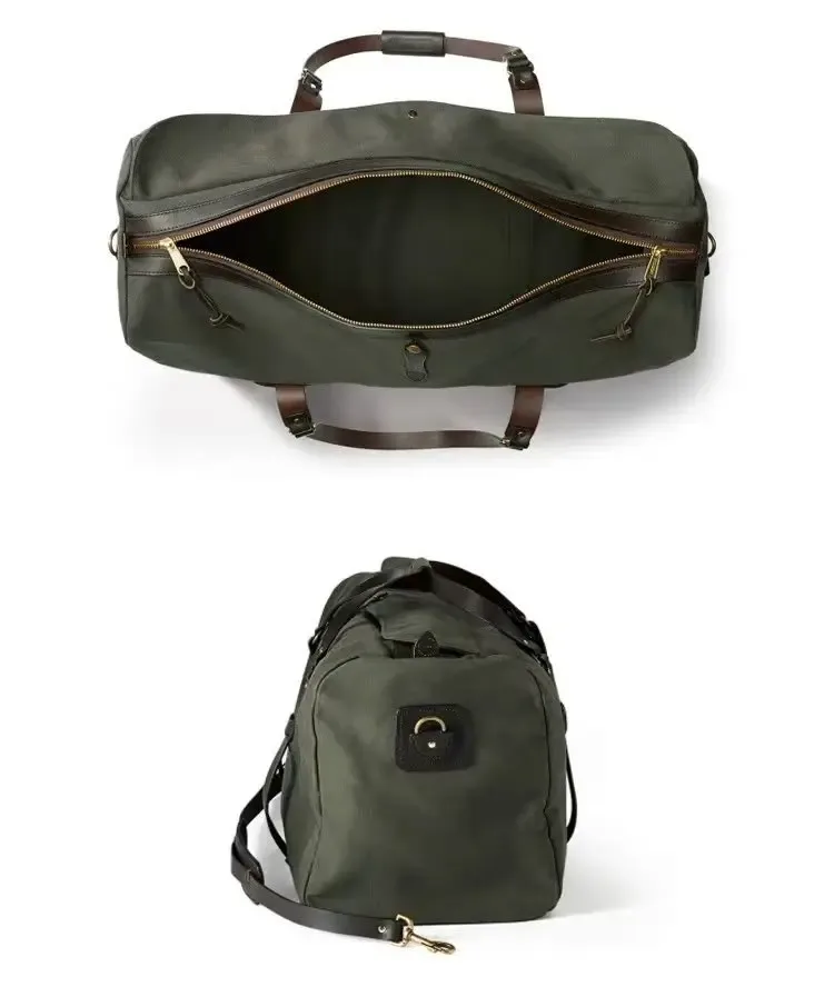 tailleur brando american vintage 70222 sac de voyage en toile cirée à l'huile lourde grande capacité 58*33*28 cm sac à bandoulière portable