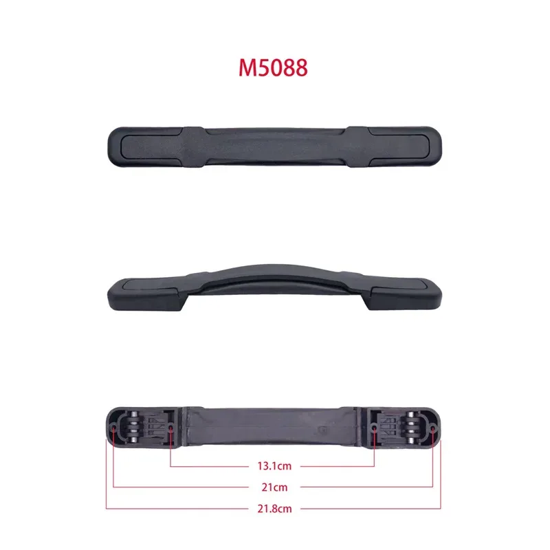 poignée de remplacement universelle noire pour valise, sac de voyage et bagage – accessoire de valise