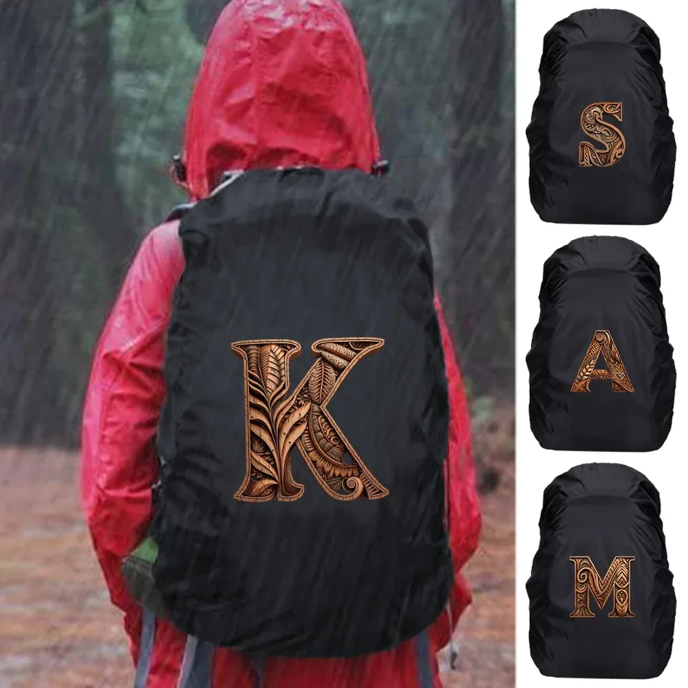 Sac à dos housse de pluie 2025 nouveau 20-70L Portable bois Art série randonnée escalade sac couverture ultraléger étanche voyage couverture