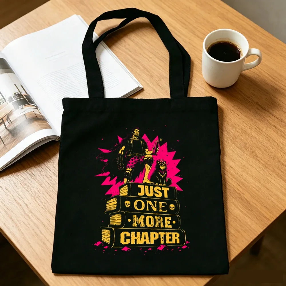 sac cabas réutilisable en toile dungeon crawler carl, style y2k, sac à bandoulière femme
