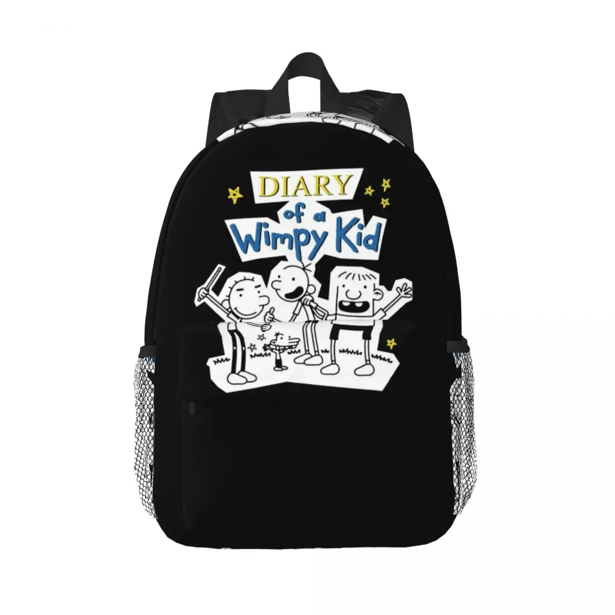 journal d'un groupe wimpy pour enfants, sac à dos pour étudiants, garçons et filles, sac d'école pour enfants, sacs à bandoulière pour ordinateur pour hommes et femmes