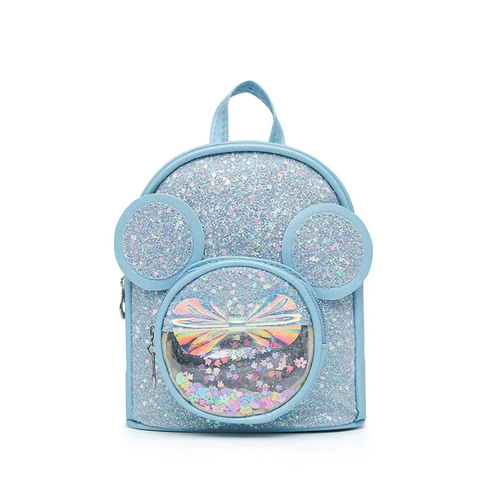 sac à dos personnalisé pour enfants, sac à dos brillant pour enfants, sac de collation de maternelle, nom personnalisé, dessin animé princesse pour filles, nouvelle mode