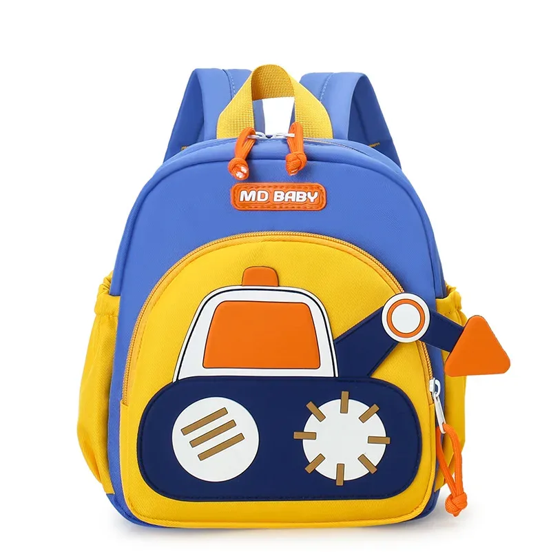 sac à dos pour enfants, pour garçons et filles, école maternelle, camion de construction mignon, design de voiture, sac à dos décontracté tendance