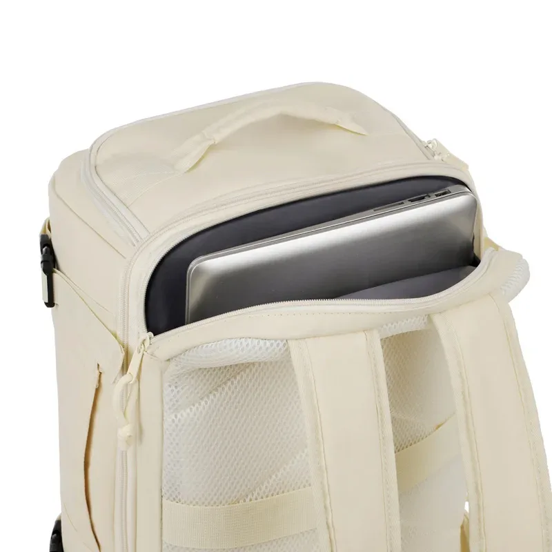 sac à dos extensible grande capacité avec compartiment humide/sec et compartiment à chaussures, sac de voyage décontracté pour affaires