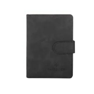 porte-passeport en cuir couvre étui étanche voyage carte de crédit portefeuille mignon passeport livre pour femmes/hommes boucle passeport couverture