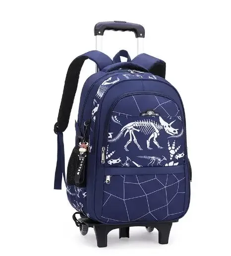 sac à dos à roulettes pour enfants, cartable d'école pour garçons avec roulettes, sac à bagages, sacs à roulettes pour l'école