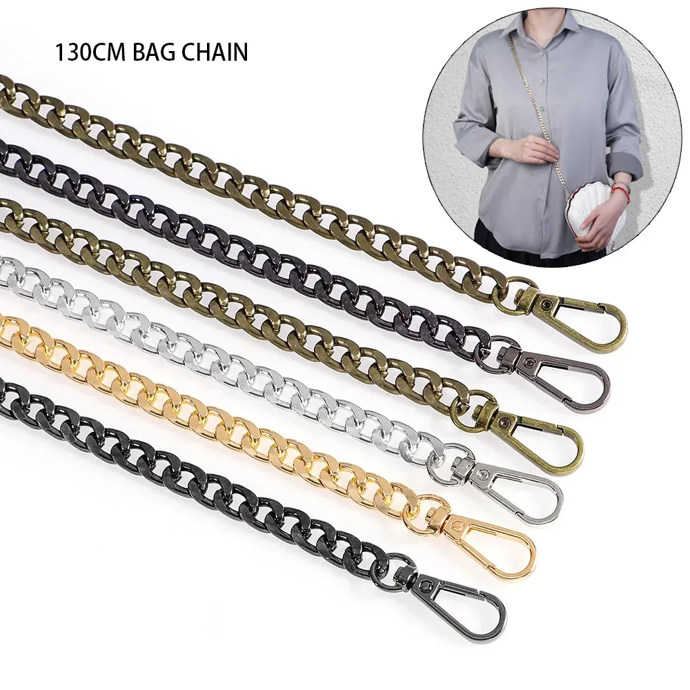 jofor-poignée de remplacement pour bijoux, 120cm, métal doré, argenté, noir, aluminium