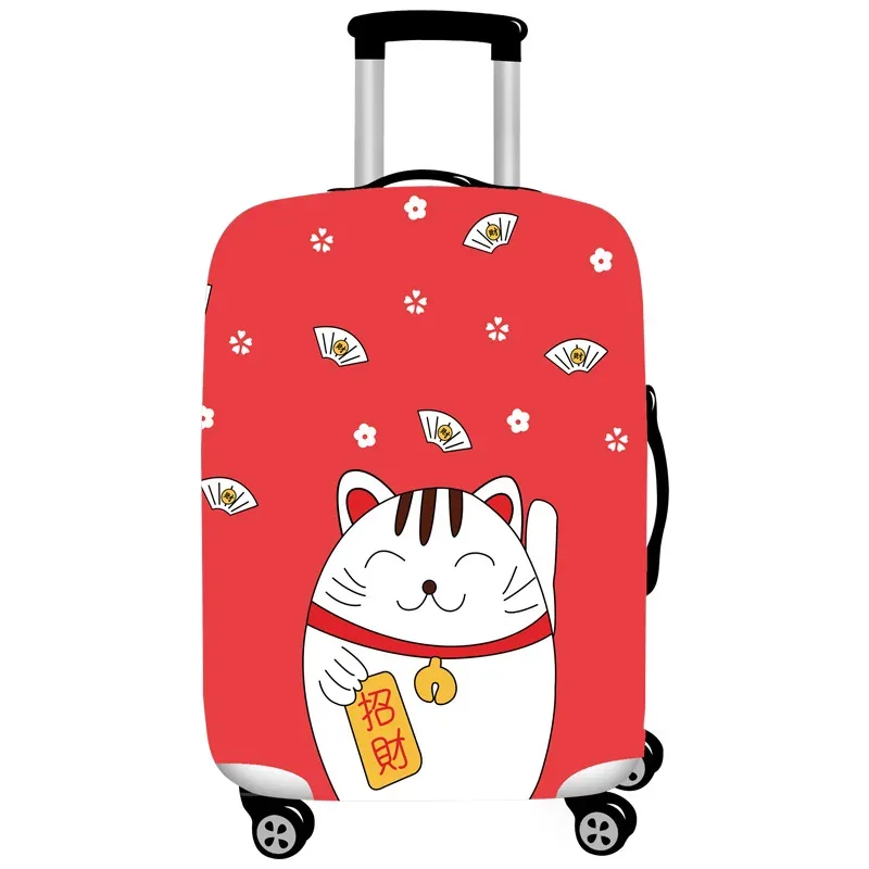 housse de protection élastique pour bagages, housse de protection pour bagages adaptée à la valise de 18 à 32 pouces, accessoires de voyage