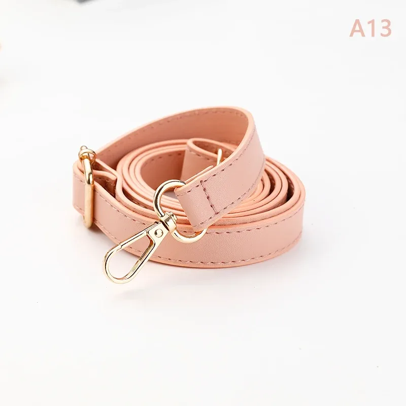 sangle réglable en cuir pu pour sac à bandoulière, remplacement de la sangle de sac initié, accessoires de sac à main, largeur de 130cm, 1.8cm de long