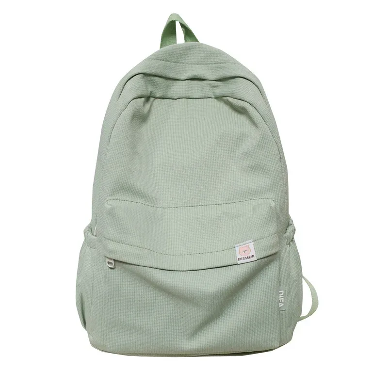 sac à dos élégant, design doux et simple, cartable à poches multiples, voyage, usage quotidien, accessoire de mode, vibrant, parfait, transport quotidien