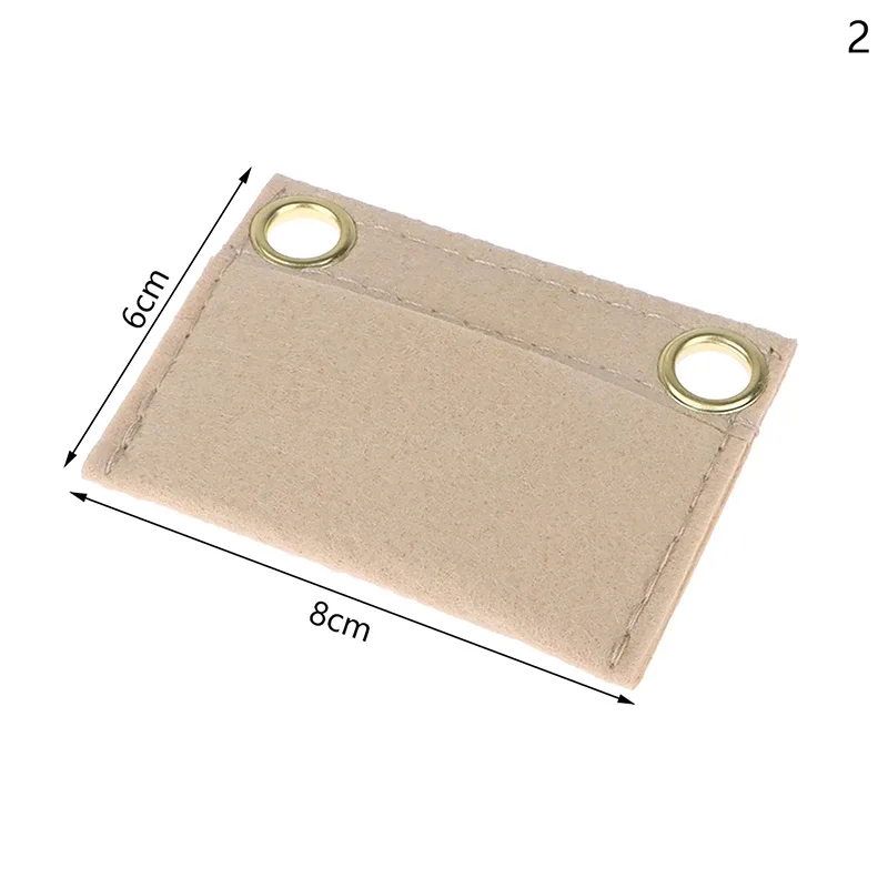 sac portefeuille en feutre, doublure de paquet de cartes, couche interne, sac à bandoulière rénové, conteneur intérieur, sac organisateur, accessoires, 1 pièce