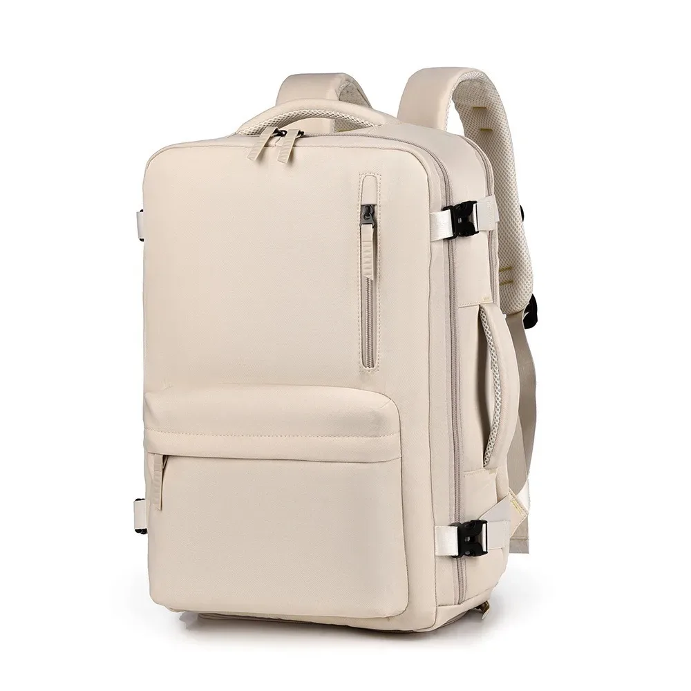 sac à dos de voyage à séparation sec et humide, imperméable, antivol, grande capacité, sac de cabine, plusieurs poches