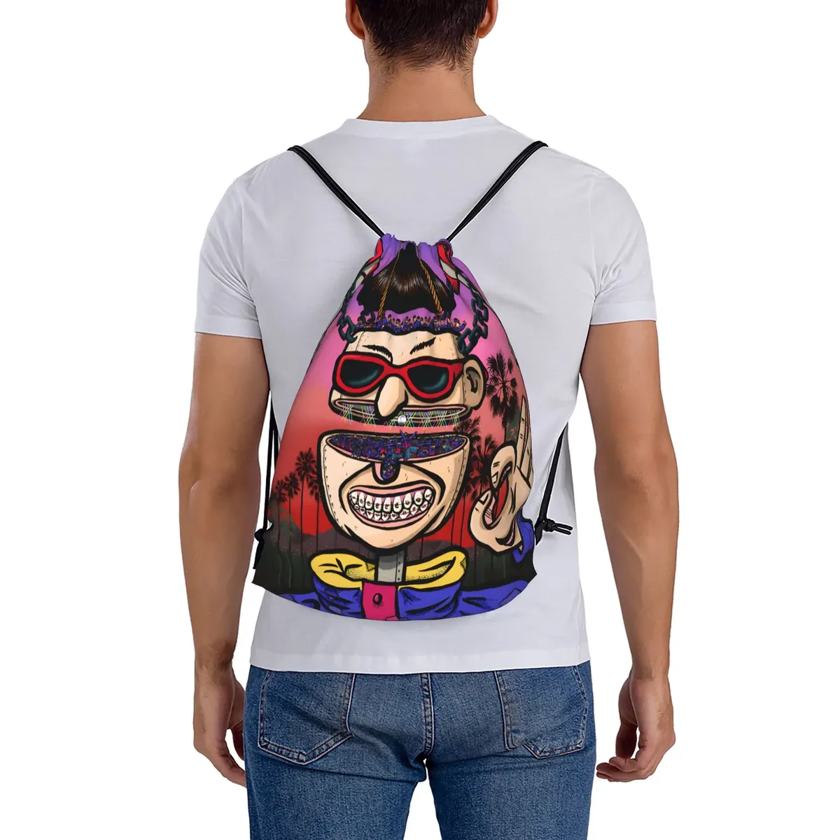 sac à dos oliver tree imperméable pour hommes, sac de voyage design, sacs à cordon