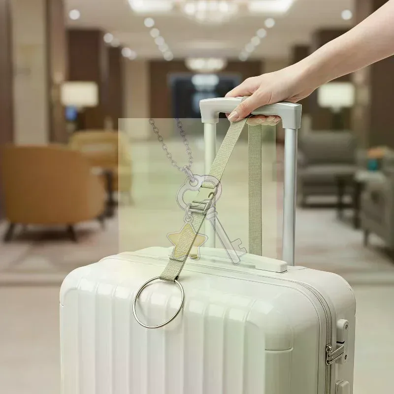 sangle de bagage multifonctionnelle réglable avec porte-bouteille pour les voyages, les affaires et les trajets quotidiens