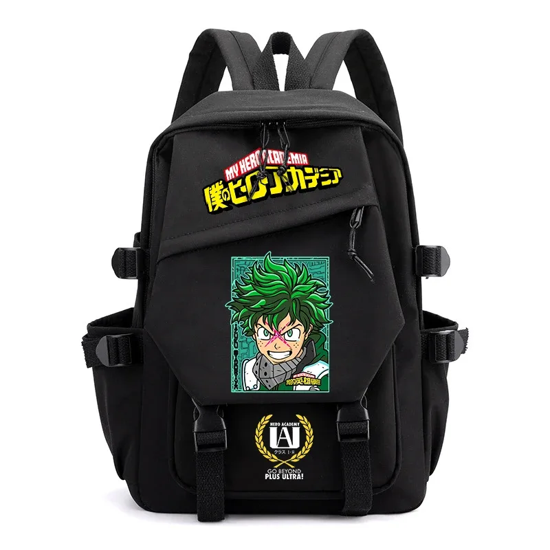 petit sac à dos my hero academia anime pour filles, sac à dos léger et décontracté pour étudiants, sac à dos de voyage pour l'école