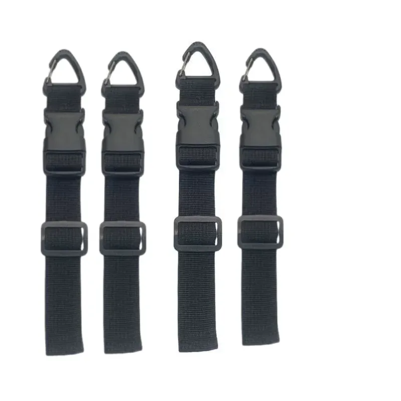 lot de 5 organiseurs de câbles extensibles robustes et réglables avec verrouillage à boucle tri-axe, support de câble en pp noir durable pour garage