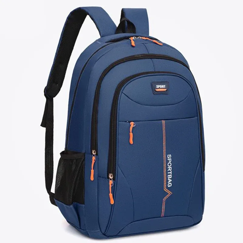 sac à dos professionnel respirant et rembourré, élégant et ergonomique avec fermeture éclair contrastante pour le bureau, l'université, les déplacements en extérieur