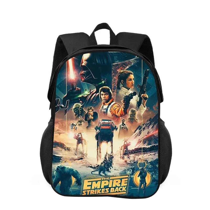 sac à dos star wars, style film, imprimé en 3d, pour étudiants, garçons et filles, nouveau style tendance et polyvalent, sans collision de styles