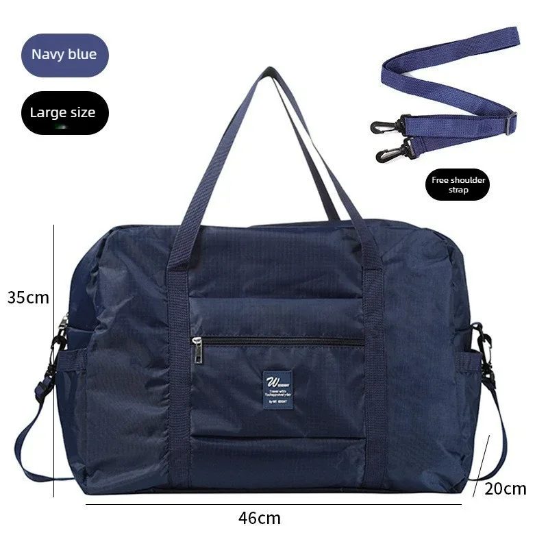 sacs de voyage pliables grande capacité, sacs à main étanches, sacs de vêtements portables, sacs de sport à poignée télescopique, sacs de rangement pour vêtements